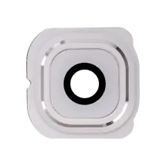 Back Camera Lens Compatible For Samsung Galaxy S6 Edge (White)