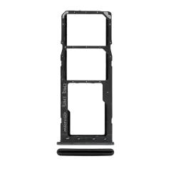 Dual Sim Card Tray Compatible For Samsung Galaxy A20 (A205 / 2019) / A30 (A305 / 2019) / A50 (A505 / 2019) (Black)