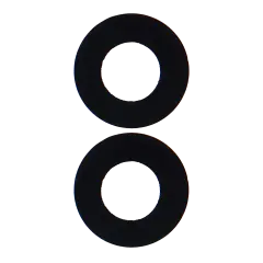 Back Camera Lens Compatible For OnePlus 9 Pro (All Colors) (2 Piece Set)