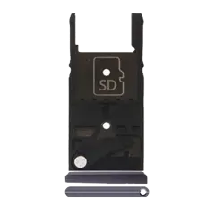 Sim Card Tray Compatible For Motorola Moto X Style (XT1572 / 2015) (Black)
