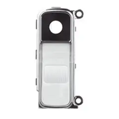 Back Camera Lens With Power & Volume Buttons Compatible For LG K10 (2016) (White)