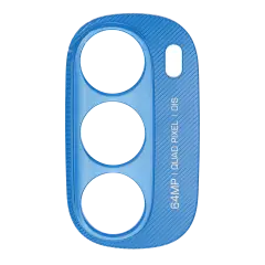 Back Camera Lens Bracket Compatible For Motorola Moto G71 5G (XT2169 / 2022) (Arctic Blue)