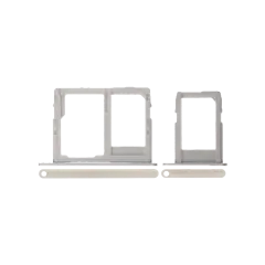 Sim Card Tray Compatible For Samsung Galaxy J8 (J810 / 2018) (Gold) (2 Piece Set)