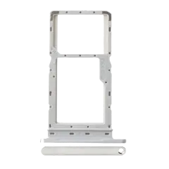 Single Sim Card Tray Compatible For Samsung Galaxy Tab A8 10.5" (X205 / 2021) (Silver)