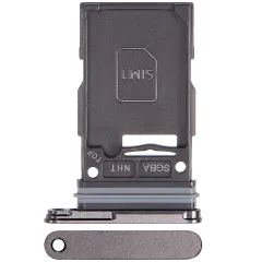 Single Sim Card Tray For Samsung Galaxy S24 FE 5G  (Premium) (Graphite)