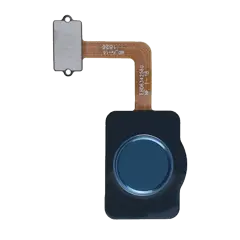 Fingerprint Reader With Flex Cable Compatible For LG Q7 Alpha / Q7 Plus (Moroccan Blue)