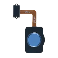 Fingerprint Reader With Flex Cable Compatible For LG Q7 Alpha / Q7 Plus (Light Blue)