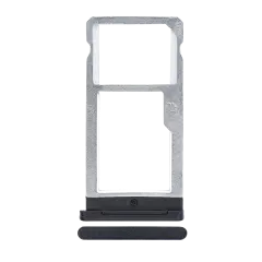 Single Sim Card Tray Compatible For T-Mobile Revvl Plus (C3701A) (Black)