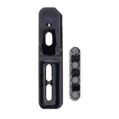 Loudspeaker / Mic Mesh Compatible For iPhone X (Black) (10 Pack)