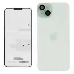 Back Glass w/ MagSafe Magnet & NFC & Flashlight Flex For IPhone 15 Plus (Genuine OEM) (Green)