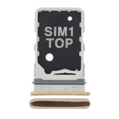 Single Sim Card Tray Compatible For Samsung Galaxy A80 (A805 / 2019) (Angel Gold)