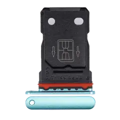Dual Sim Card Tray Compatible For OnePlus 8T (Aquamarine Green)