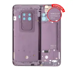 Mid-Frame Housing Compatible For Motorola One Zoom (XT2010-01 / 2019) / Z4 (XT1980 / 2019) (Version 2) (Purple)