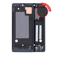 Mid-Frame Housing Compatible For Samsung Galaxy A71 5G (US Version) (Prism Cube Black)