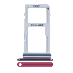 Sim Card Tray Compatible For LG V30 / V35 ThinQ (Raspberry Rose)