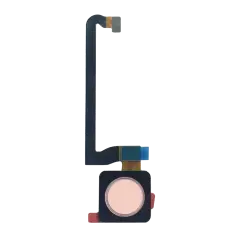 Home Button With Fingerprint Sensor Compatible For Google Pixel 3 (Pink)