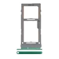 Single Sim Card Tray For Samsung Galaxy S10 / S10 Plus / S10E (Prism Green)