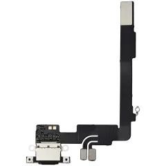 Charging Port Flex Cable Compatible For iPhone 16 Pro Max (Aftermarket Plus) (Black Titanium)