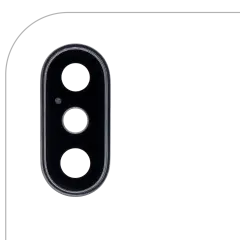Back Camera Lens With Bracket & Bezel For iPhone XS / XS Max (Space Gray)