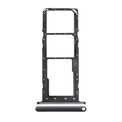 Dual Sim Card Tray Compatible For Motorola Moto E6S (XT2053 / 2020) (Japanese Version) (Gray)