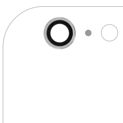 Back Camera Lens Compatible For iPhone 6 Plus / 6S Plus (Silver) (10 Pack)