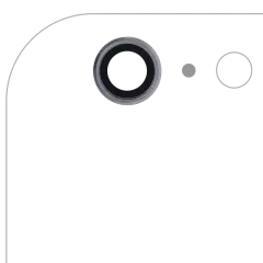 Back Camera Lens Compatible For iPhone 6 Plus / 6S Plus (Space Gray) (10 Pack)