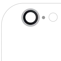 Back Camera Lens Compatible For iPhone 6 / 6S (Silver) (10 Pack)