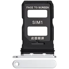 Sim Card Tray Compatible For Xiaomi 13 (White)