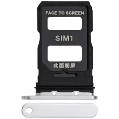 Sim Card Tray Compatible For Xiaomi 13 Pro (Ceramic White)