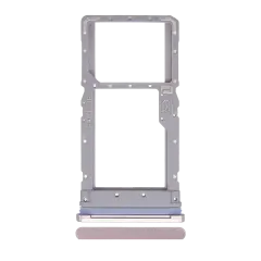 Single Sim Card Tray Compatible For Motorola Moto G Stylus 4G (XT2211 / 2022) (Metallic Rose)