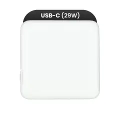 29W USB-C Power Wall Adapter Only For MacBook / Mac (OEM Grade A) (Bulk Packaging)