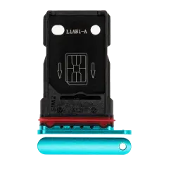 Dual Sim Card Tray Compatible For OnePlus 8 (Glacial Green)