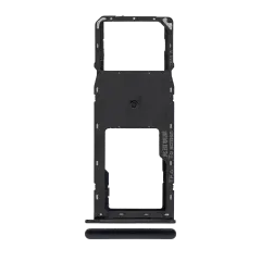 Single Sim Card Tray Compatible For Samsung Galaxy A10S (A107 / 2019) / A20S (A207 / 2019) (Black)