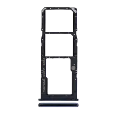 Dual Sim Card Tray Compatible For Samsung Galaxy A50S (A507 / 2019) (Prism Crush Black)
