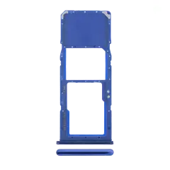 Single Sim Card Tray Compatible For Samsung Galaxy A70 (A705 / 2019) (Blue)