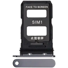 Sim Card Tray Compatible For Xiaomi 14 (Black)
