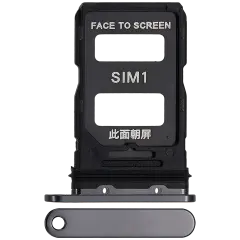 Sim Card Tray Compatible For Xiaomi Civi 1S (Black)