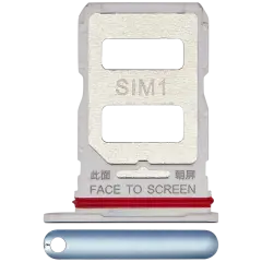 Sim Card Tray Compatible For Xiaomi 12T / 12T Pro (Blue)