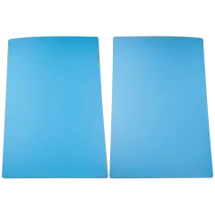 Faceplate Cover (Top & Bottom) Compatible For PlayStation 5 (Digital Edition) (Light Blue)