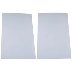 Faceplate Cover (Top & Bottom) Compatible For PlayStation 5 (Digital Edition) (White)