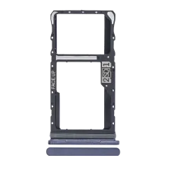 Dual Sim Card Tray Compatible For Motorola Moto G50 (XT2137 / 2021) (Steel Gray)