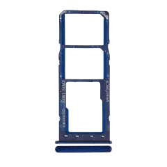 Dual Sim Card Tray Compatible For Samsung Galaxy A10 (A105 / 2019) (Blue)