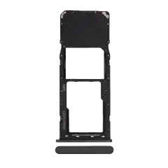 Single Sim Card Tray Compatible For Samsung Galaxy A20 (A205 / 2019) / A30 (A305 / 2019) / A50 (A505 / 2019) (Black)
