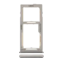 Dual Sim Card Tray Compatible For Samsung Galaxy A42 5G (A426 / 2020) (Prism Dot White)