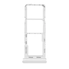 Dual Sim Card Tray Compatible For Samsung Galaxy A13 (A135 / 2022) (White)