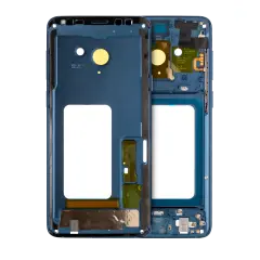 Mid-Frame Housing For Samsung Galaxy S9 Plus (With SmallParts) (Coral Blue Frame)