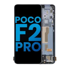 LCD Assembly With Frame Compatible For Xiaomi Poco F2 Pro (Aftermarket: Incell) (Cyber Gray)