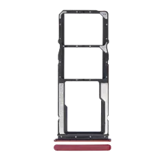 Dual Sim Card Tray For Xiaomi Redmi 8 (Ruby Red)