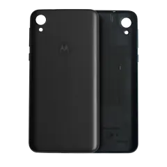 Back cover Glass For Motorola Moto E6 (XT2005 / 2019) (Genuine OEM) (Starry Black)