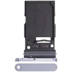 Single Sim Card Tray For Samsung Galaxy S25 / S25 Plus (Premium) (Iceblue)